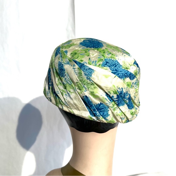 Vintage 40s 50s Floral Hat - Picture 3 of 14